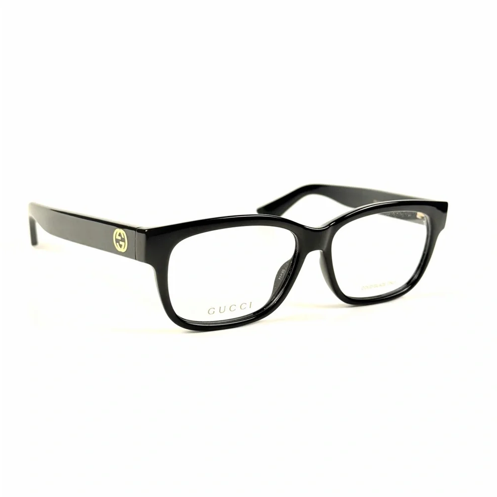 GUCCI GG1341O 001 Black Authentic 55 mm Eyeglasses NWT - Picture 2 of 8
